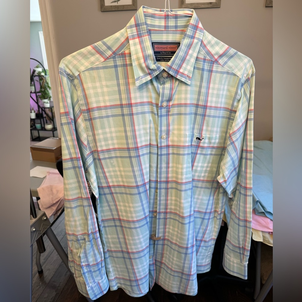 Vineyard Vines Slim Fit Tucker Button Down Shirt
